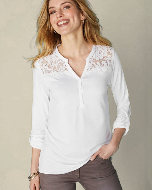 Alba - Lace Top