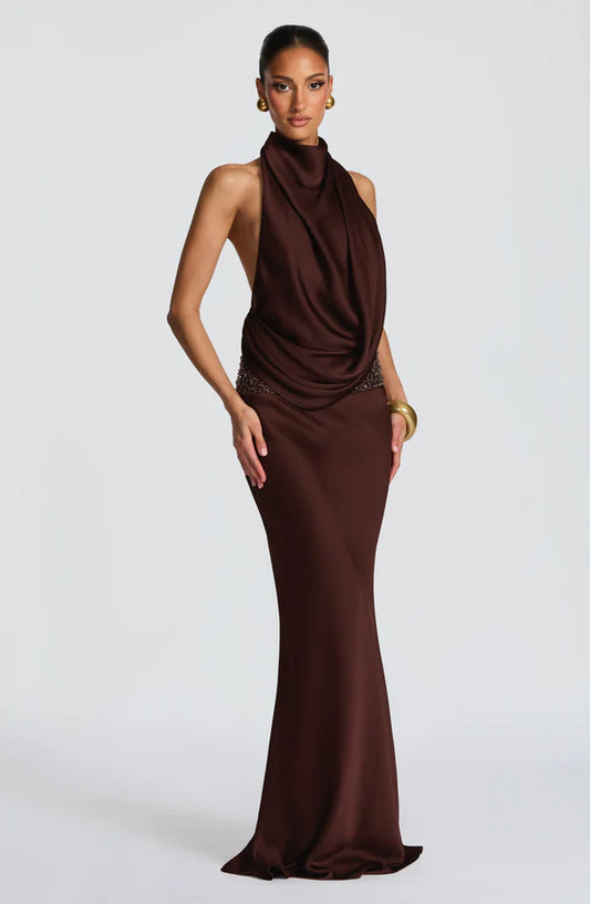 Alma - Draped Dress