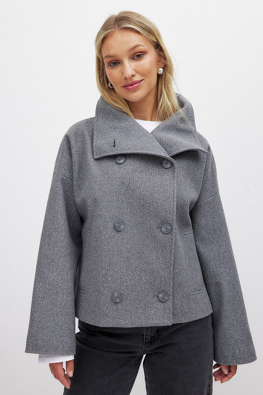 Carla - Short Peacoat