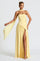 Alira - Dress golden veil